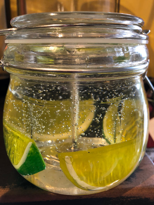 Lemon Zest Candle (Scented Lemon-Lime)