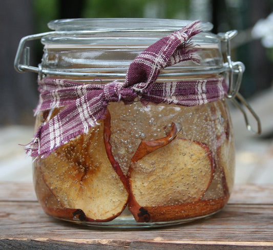 Apple/Cinnamon Candle (Scented Warm Apple Crisp)