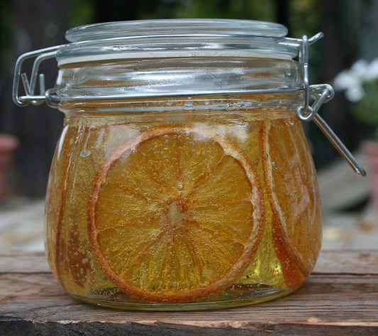 Orange Slices Candle (Scented Fruit Slices)